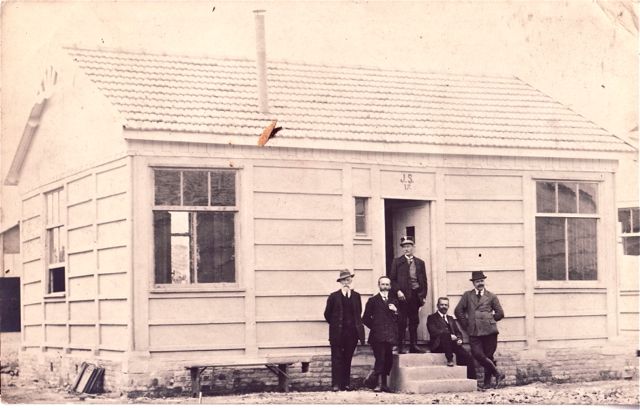 De eerste poging om het Witte Huis te bouwen.